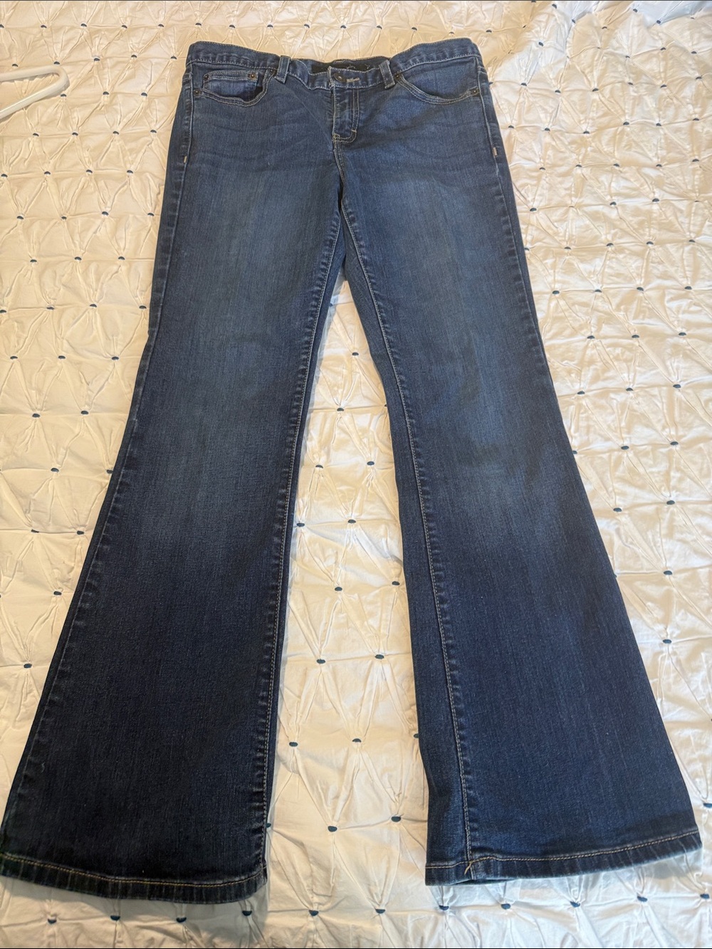 Calvin Klein Jeans Women's Dark Blue Flared Jeans